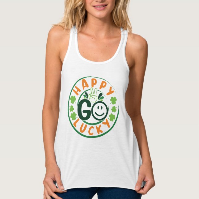 Happy Go Lucky-52904 Tank Top (Vorderseite)