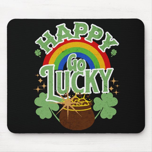 Happy Go Lucky Mousepad (Vorne)