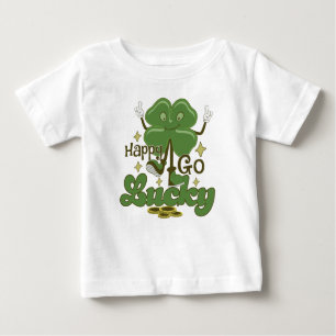 Happy Go Lucky St. Patricks Baby T-shirt