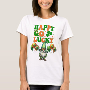 Happy Go Lucky St. Patrick's Day Gnome T-Shirt