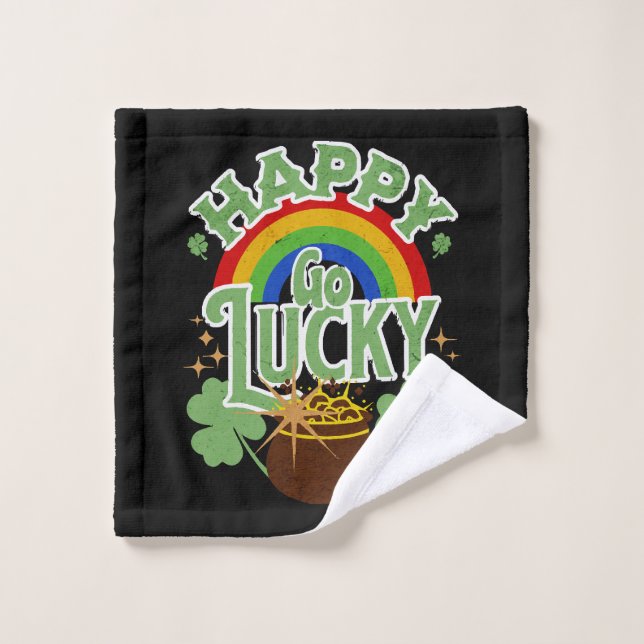 Happy Go Lucky Waschlappen (Waschlappen)