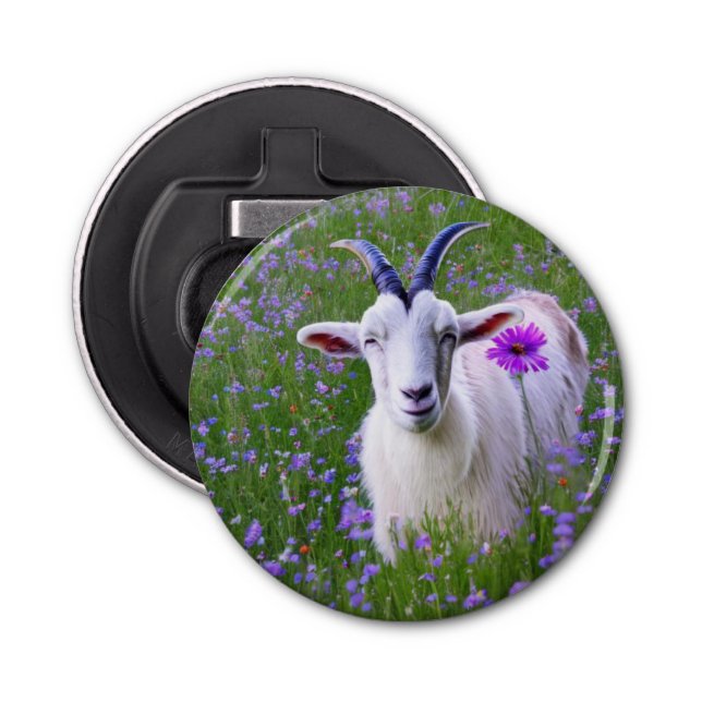 Happy Goat Flaschenöffner (Vorderseite)