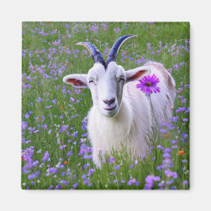 Happy Goat Magnet