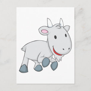 Happy Goat Postkarte