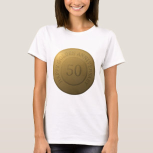 Happy Golden Hochzeitstag T-Shirt