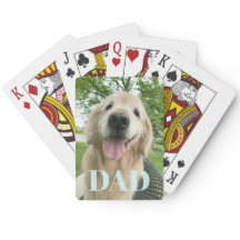 Happy Golden Retriever Hund Vatertag