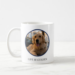 Happy Golden Retriever Kaffeetasse
