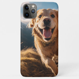 Happy Golden Retriever Running Case-Mate iPhone Hülle