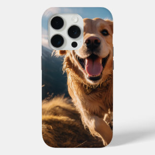Happy Golden Retriever Running Case-Mate iPhone Hülle