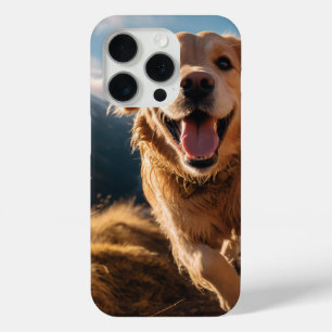 Happy Golden Retriever Running Case-Mate iPhone Hülle