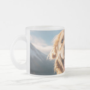 Happy Golden Retriever Running Mattglastasse