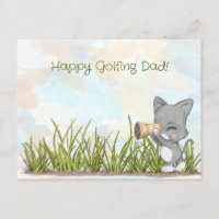 Happy Golfing Vater Der sonnige Vatertag