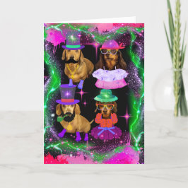 Happy Gotcha Day Grußkarte Karte