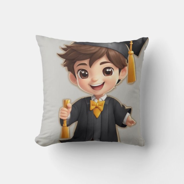 Happy Graduate Kissen (Vorderseite)