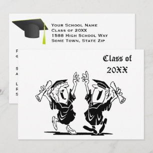 Happy Graduates Class of 20XX Einladung
