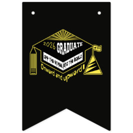 Happy Graduation 2026 Wimpelkette