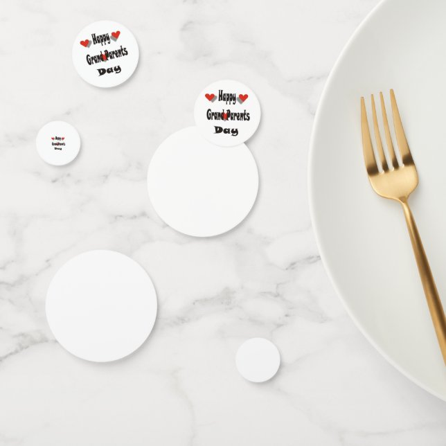 Happy Grand Parent Day Konfetti (Gruppe)