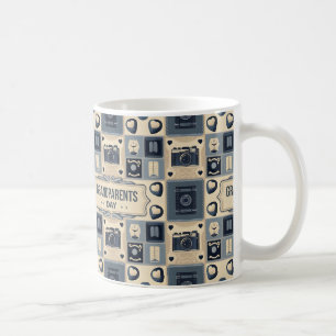Happy Grandeleltern Tagesgeschenk Idee Kaffeetasse