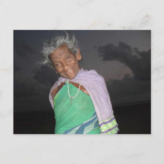 Happy Granny Postcard Postkarte (Vorderseite)