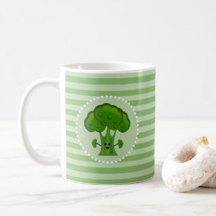 Happy Green Broccoli Kaffeetasse