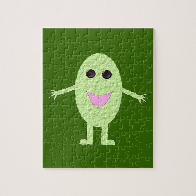 Happy Green Grape Puzzle (Vertikal)