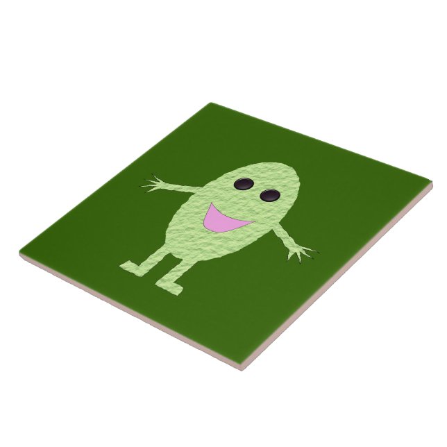 Happy Green Grape Tile Fliese (Seite)