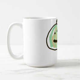 Happy Green Jack o Lantern Black Cat Kaffeetasse