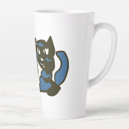 Happy Green Jack o Lantern Black Cat Milchtasse