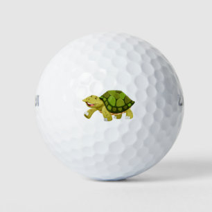 Happy Green Schildkröte Golfball
