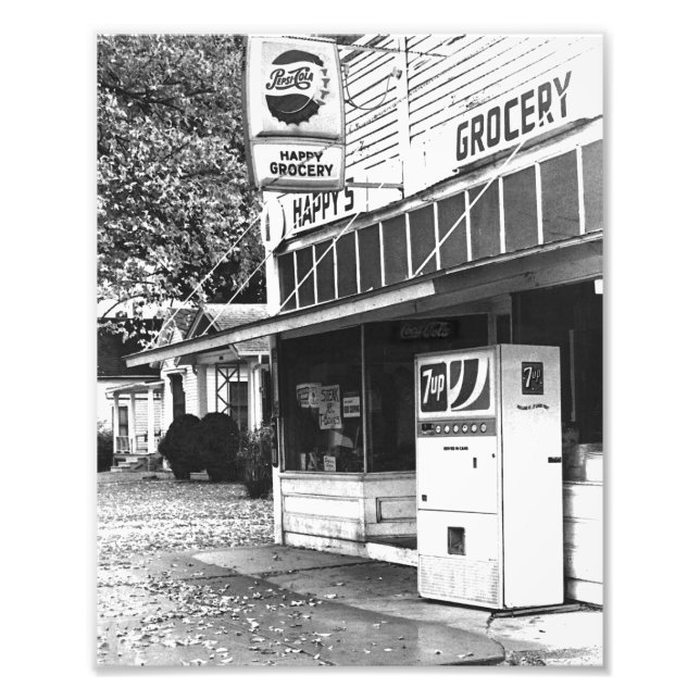 Happy Grocery, Ottawa, Kansas Fotodruck (Vorne)