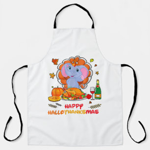 Happy Hallo Elephant Drink Wein Danke Geschenk Schürze