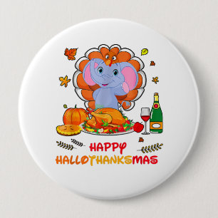 Happy Hallo vielen Dank an Mas Elephant Erntedank  Button