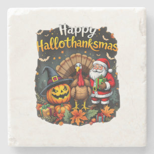 Happy Hallo vielen Dank Weihnachten Weihnachten We Steinuntersetzer