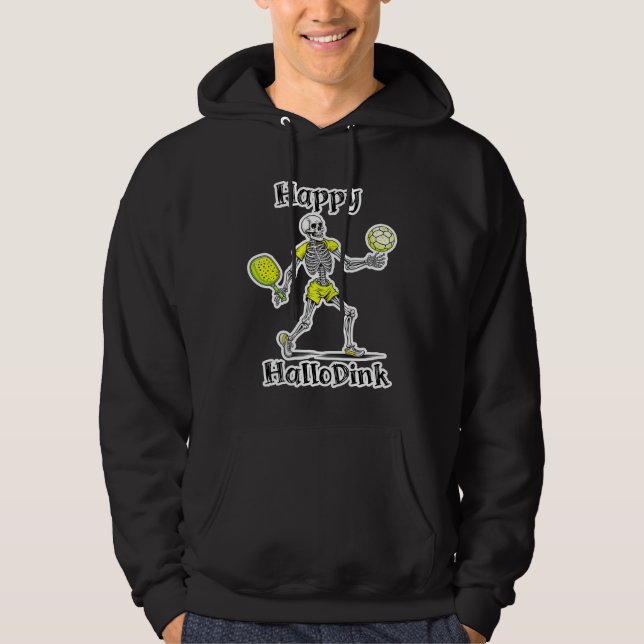 Happy Hallodink | Halloween und Pickleball Pub Hoodie (Vorderseite)