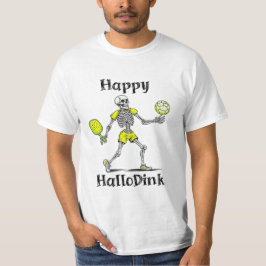 Happy Hallodink | Halloween und Pickleball Pub T-Shirt