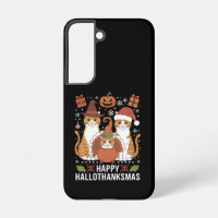 Happy Hallothanksmas Cats Halloween