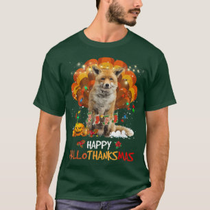 Happy Hallothanksmas für Lover Halloween Thanksgiv T-Shirt