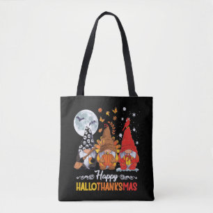 Happy Hallothanksmas Gnomes Halloween Erntedank