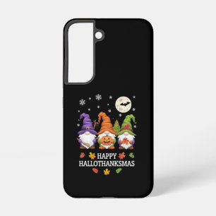 Happy Hallothanksmas Gnomes Lover Halloween Xmas Samsung Galaxy Hülle