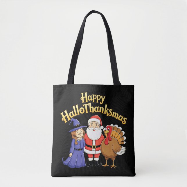 Happy HalloThanksmas liebt Design (Vorderseite)