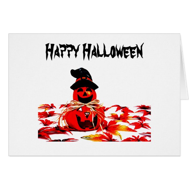 Happy Halloween (Vorderseite (Horizontal))