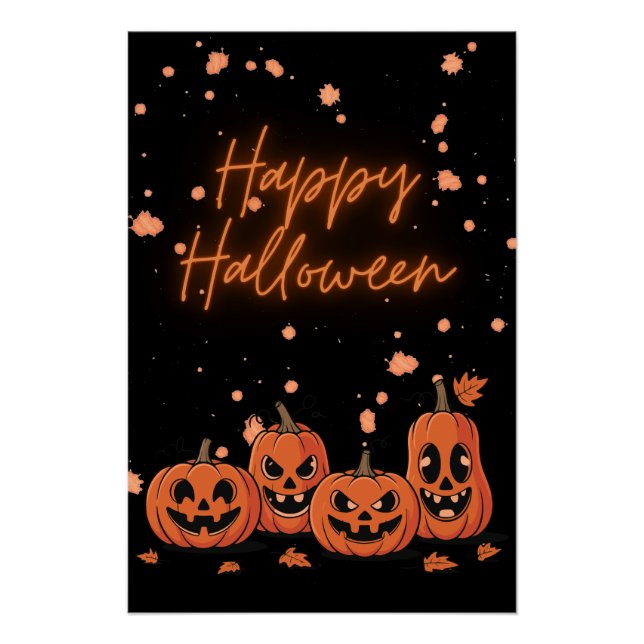 Happy Halloween_1 Poster (Vorderseite)