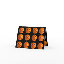 Happy Halloween 4" x 5,6" Faltkarte