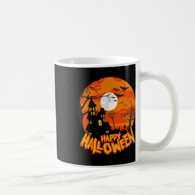 Happy Halloween Apparel - Halloween Kaffeetasse (Rechts)