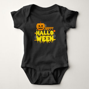 Happy Halloween Baby Strampler