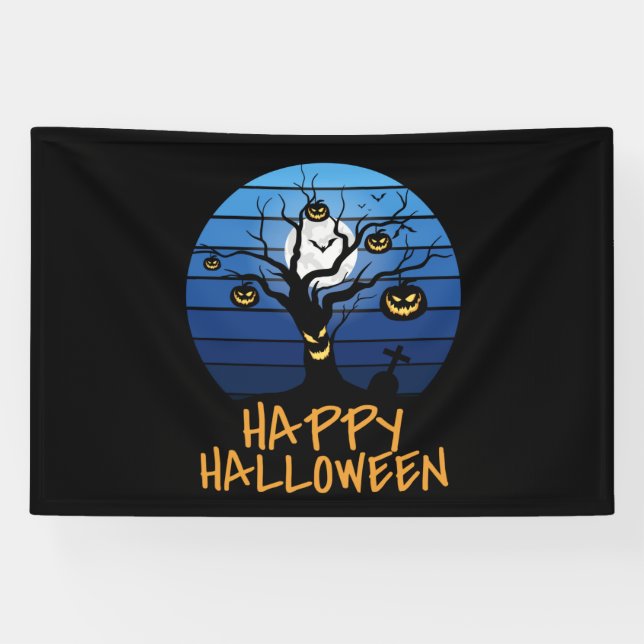 Happy Halloween Banner (Horizontal)