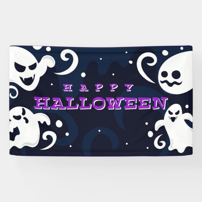 Happy Halloween Banner (Horizontal)