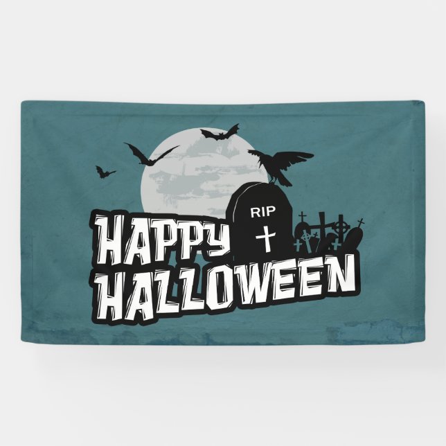 Happy Halloween Banner (Horizontal)
