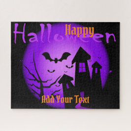 Happy Halloween Bat Puzzle