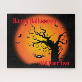 Happy Halloween Bat Puzzle